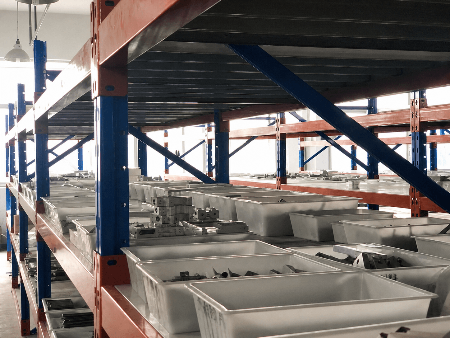 Component storage supporting OEM and ODM machinery builds