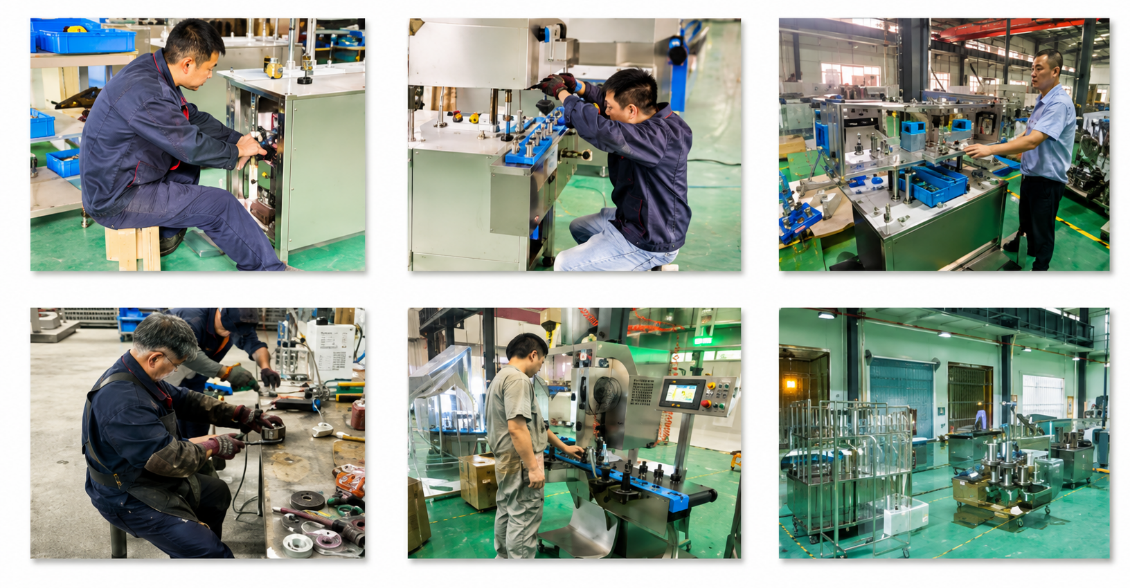 SED Pharma technicians providing pharmaceutical equipment category selection support