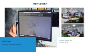 SED Pharma research and development engineer working on automation design